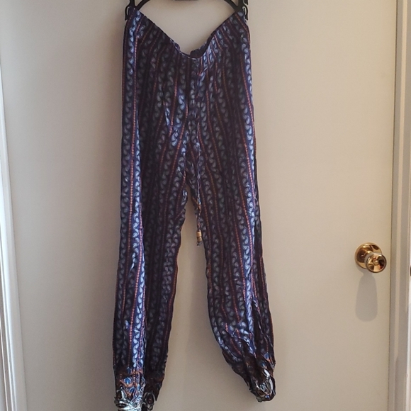 Pants & Jumpsuits | Wide Leg Bohemian Style Pants | Poshmark